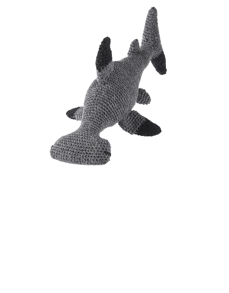 toft ed's animal Troy the Hammerhead Shark amigurumi crochet